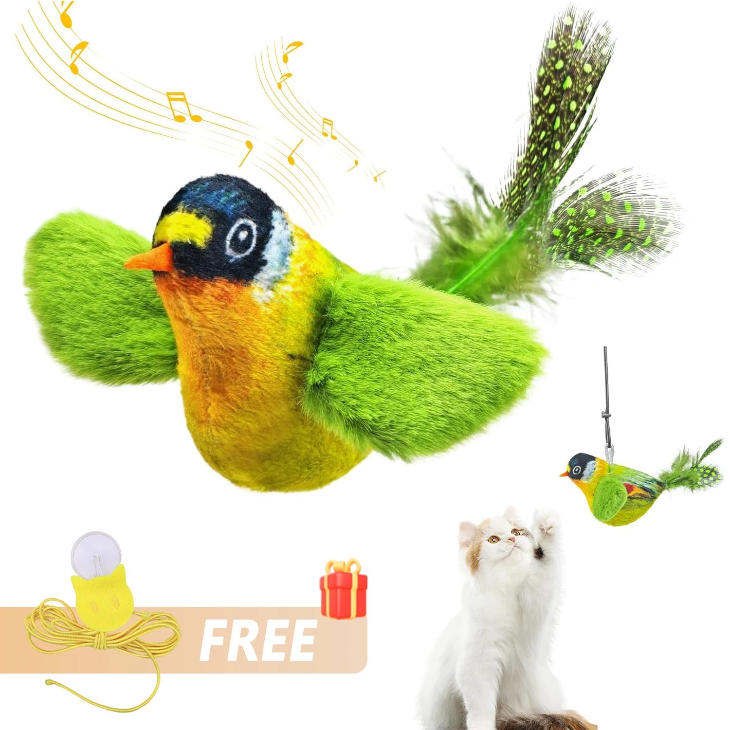 Catnip Toys - Simulation Bird Cat Toys Cats Interactive