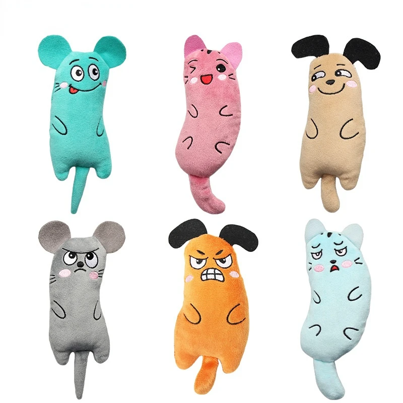 Catnip Toys - Pet Kitten Chewing ToyFunny cute Plush