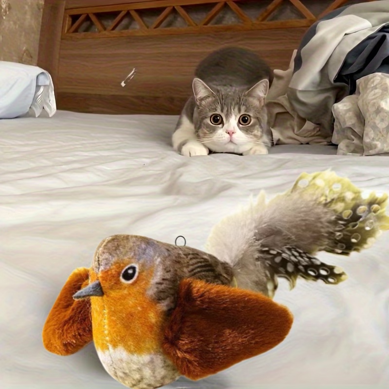 Self-playing Hanging Bird Cat  - Catnip Toys review and price