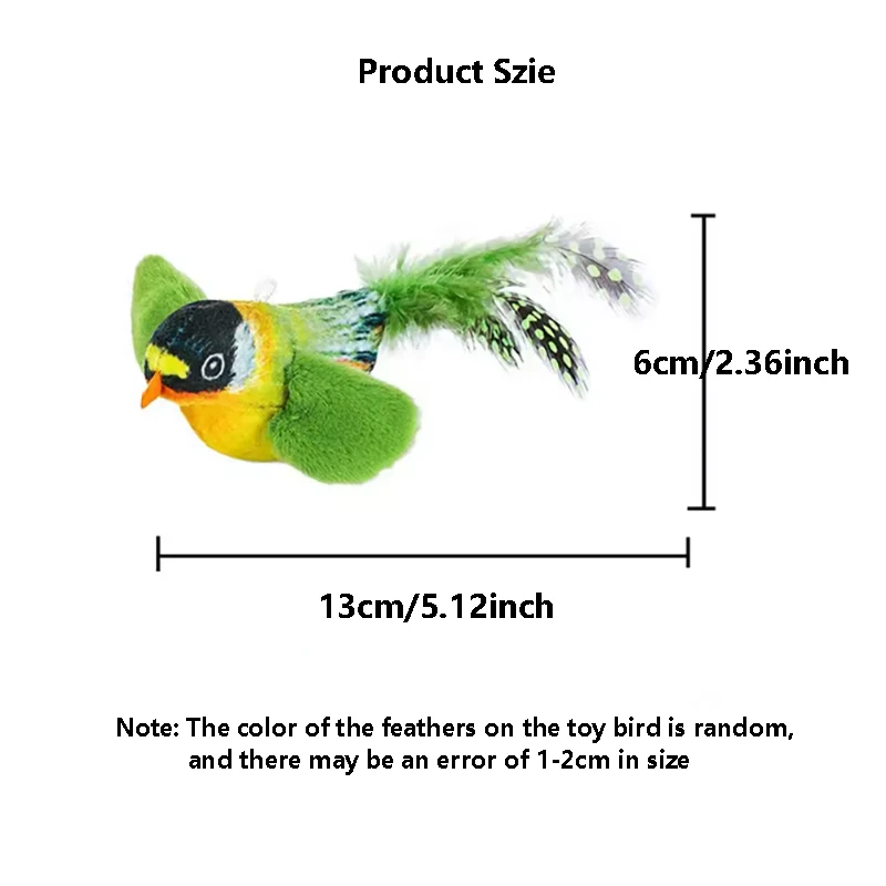 Simulation Bird Cat Toys Cats  - Catnip Toys review and price