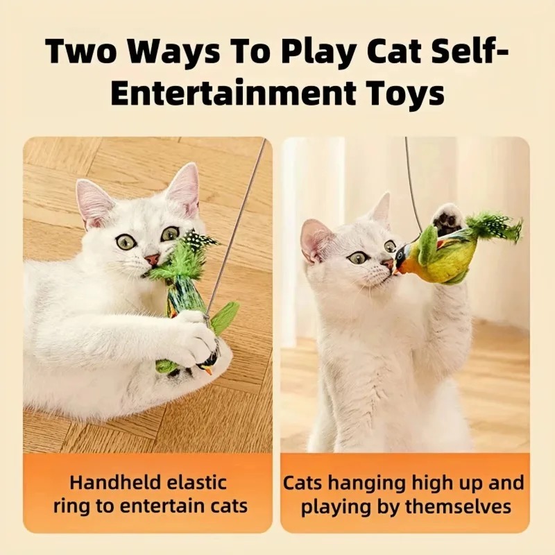 Simulation Bird Cat Toys Cats  - Catnip Toys review and price
