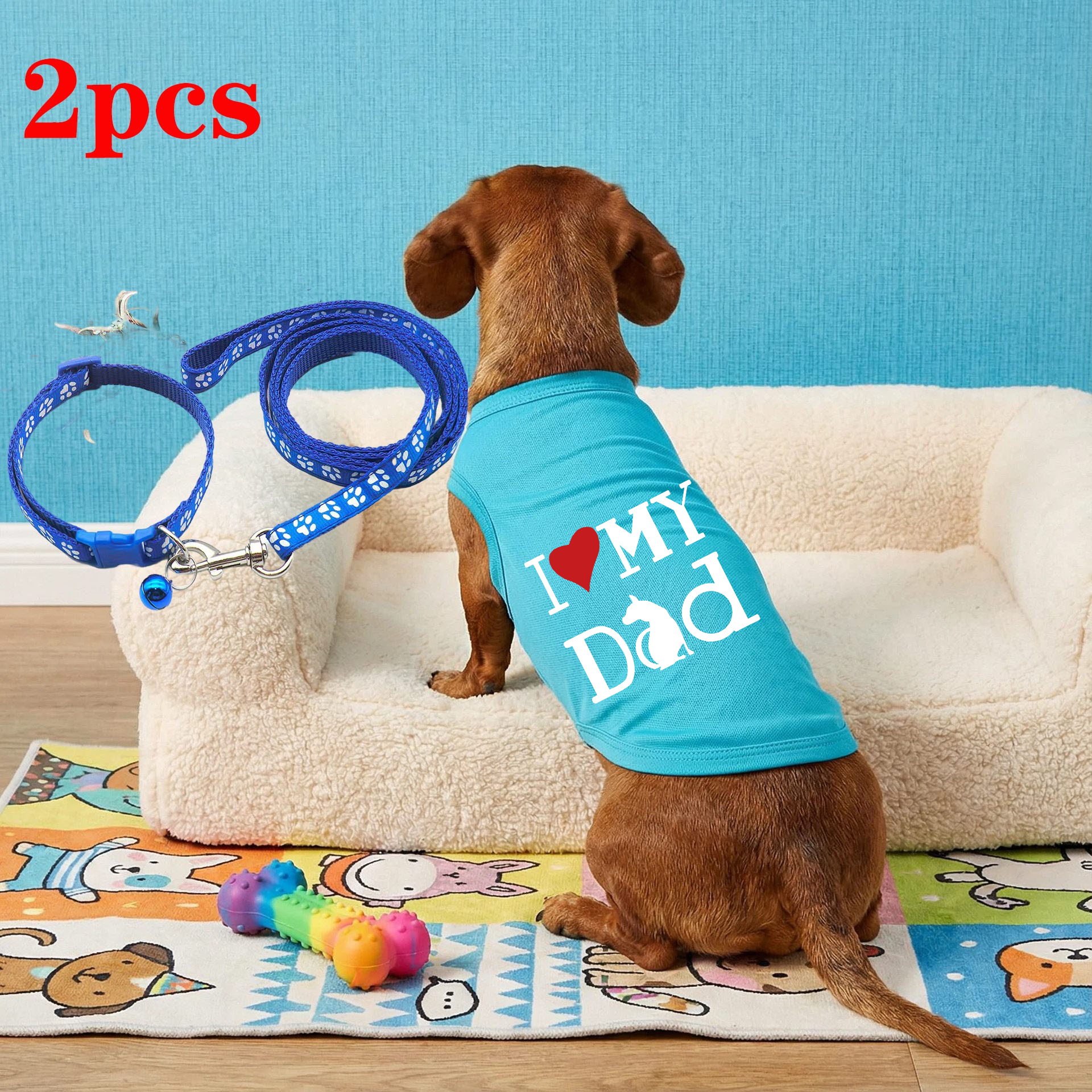 2PCS Pet Clothes for Dogs Pet  - Pet Supplies Jersey review and price