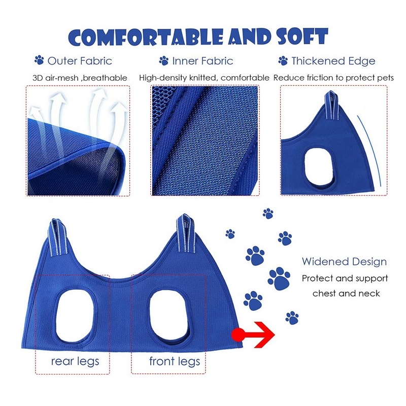 Dog Cat Grooming Hammock Fixed - Pet Supplies Nail Trim review and price