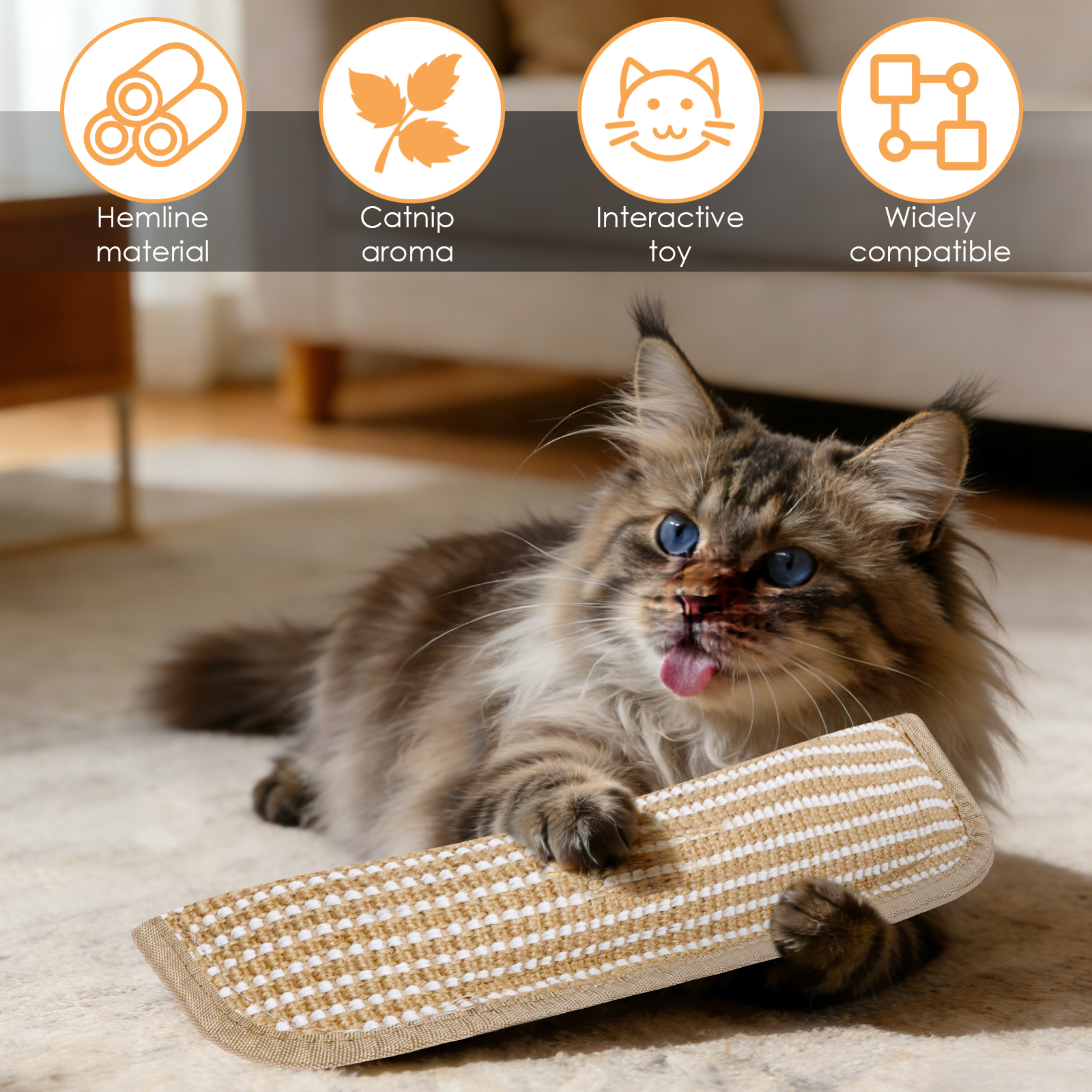 3Pcs Catnip Scratching Pillow  - Catnip Toys review and price