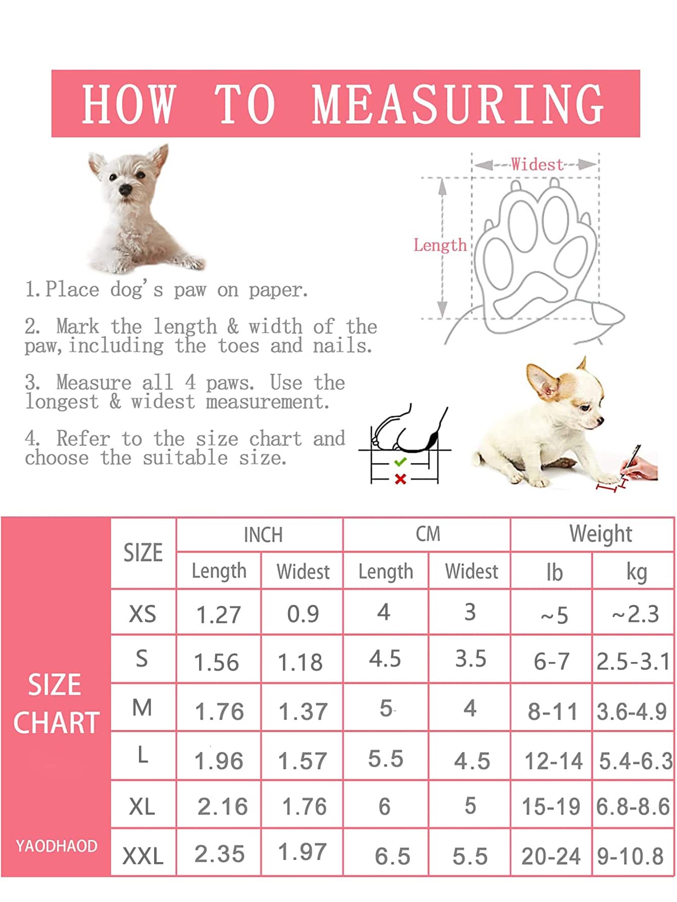 Dog Shoes for Small Dogs, Pupp - Dog Booties Paw Protector review and price