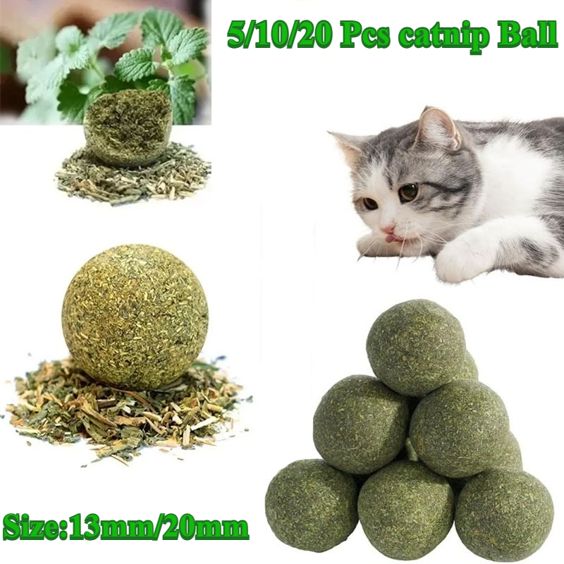 5/10/20Pcs Natural Catnip Ball - Catnip Toys review and price
