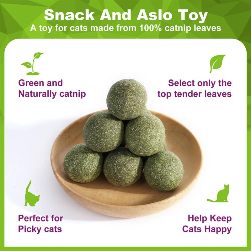 5/10/20Pcs Natural Catnip Ball - Catnip Toys review and price