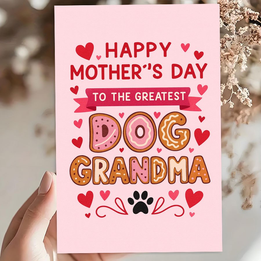 1Pcs Mother's Day Greeting Car - Pet Supplies Gift Card review and price