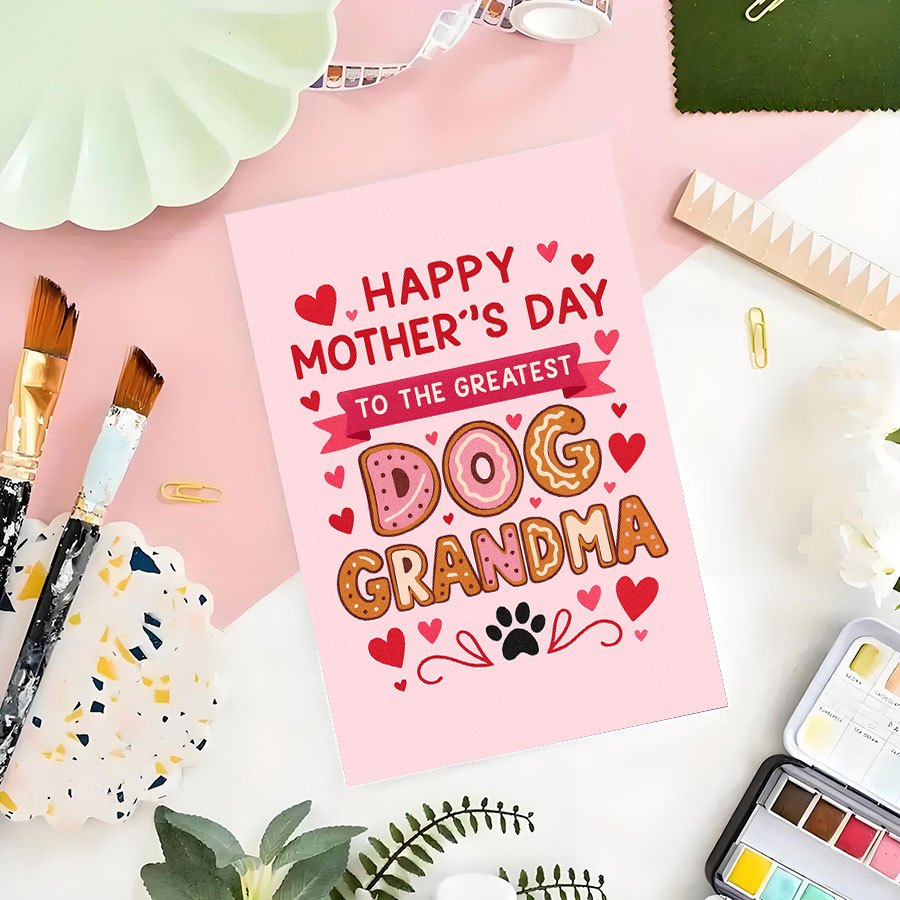 1Pcs Mother's Day Greeting Car - Pet Supplies Gift Card review and price
