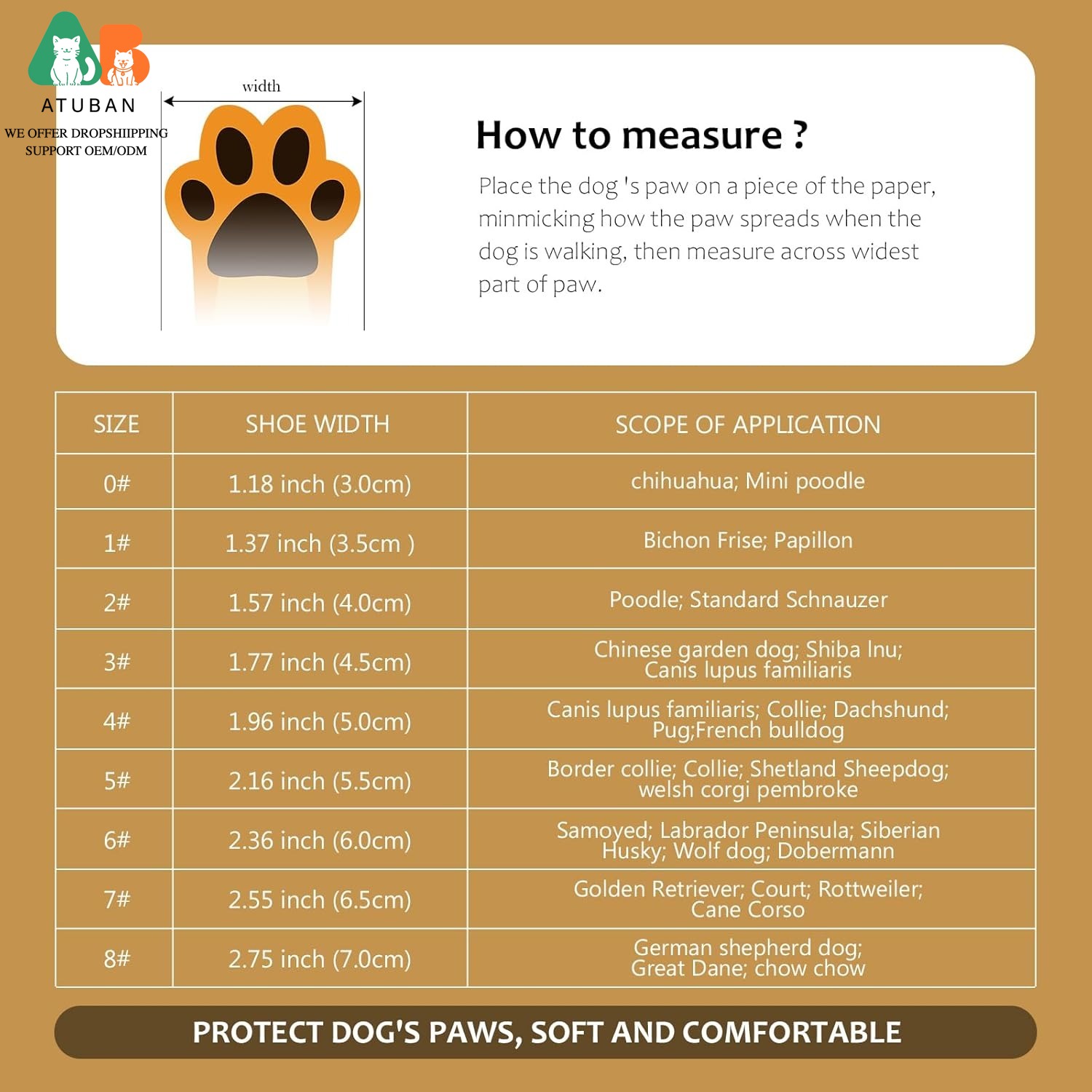 ATUBAN Dog Shoes for Hot Pavem - Dog Booties Paw Protector review and price