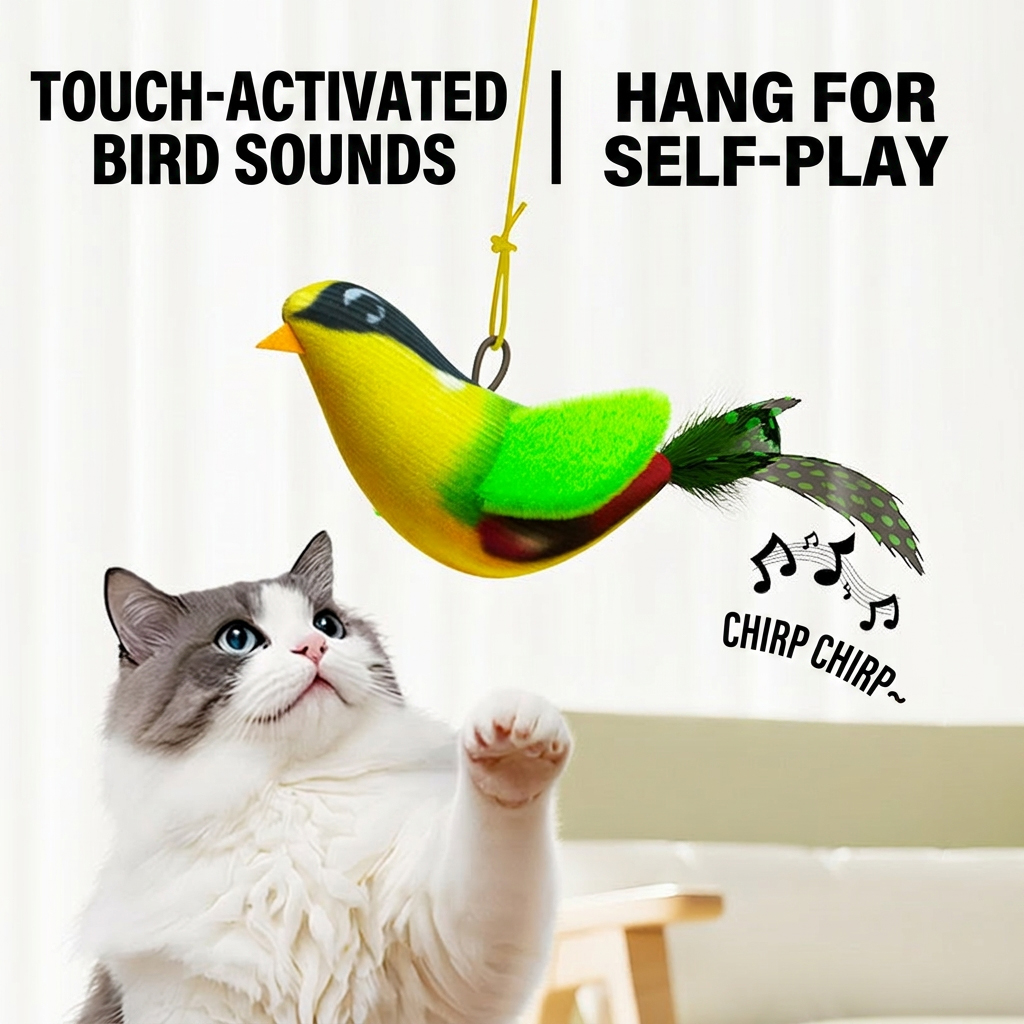 iLMH Indoor Interactive Birds  - Catnip Toys review and price