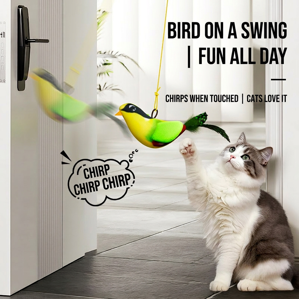 iLMH Indoor Interactive Birds  - Catnip Toys review and price