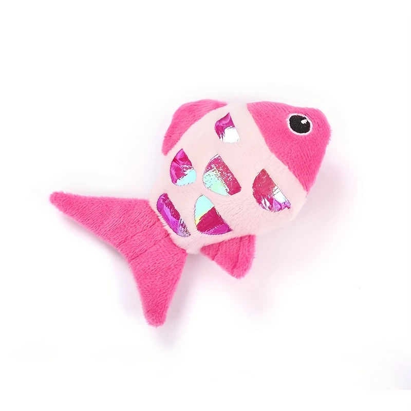 Colorful Pet Cat Toys Fish Cri - Catnip Toys review and price