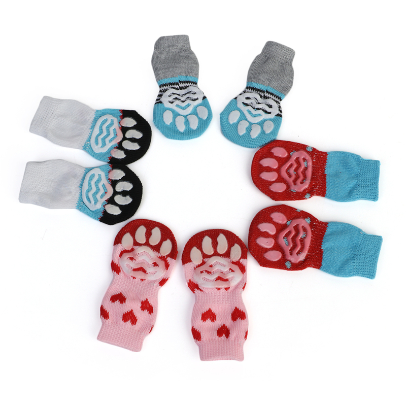Pet Dog Winter Anti-Slip Socks - Dog Booties Paw Protector review and price