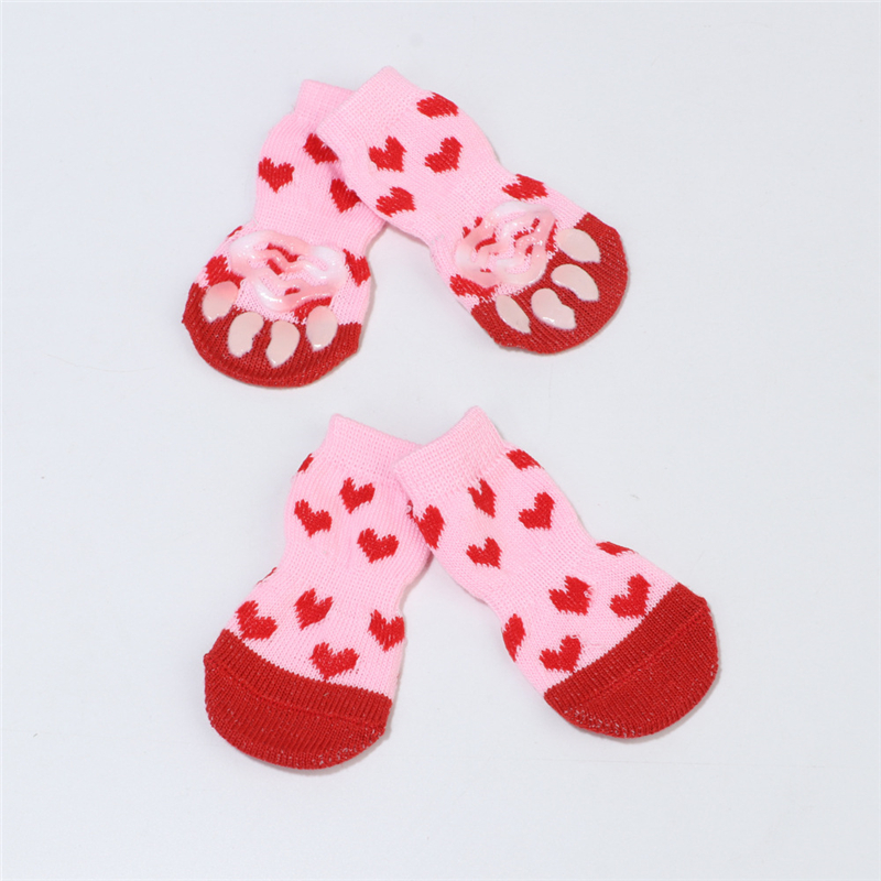 Pet Dog Winter Anti-Slip Socks - Dog Booties Paw Protector review and price