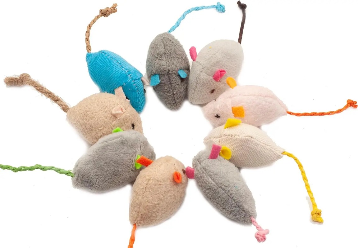 3/200pcs Rattle Cat Mouse Toys - Catnip Toys review and price