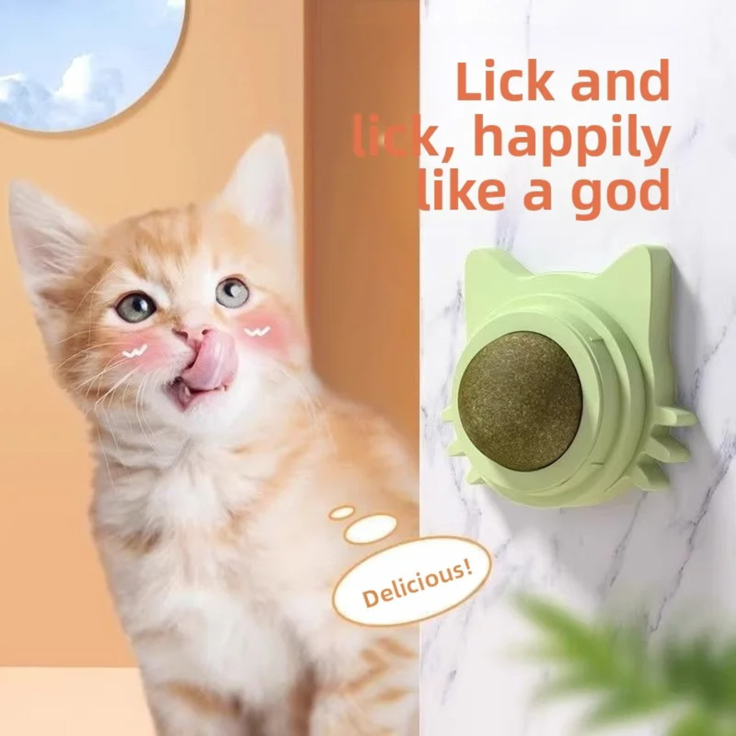 PLOVG Catnip Balls Funny Licka - Catnip Toys review and price