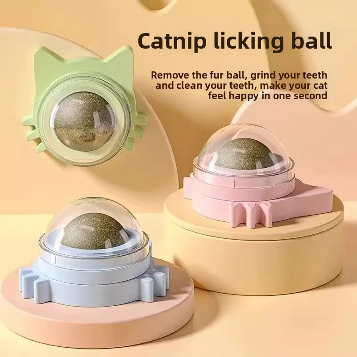 PLOVG Catnip Balls Funny Licka - Catnip Toys review and price