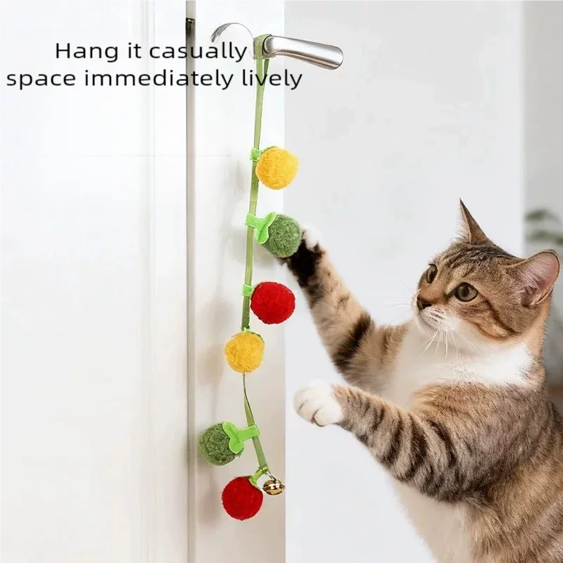 Cat Teaser Wand String Tomato  - Catnip Toys review and price
