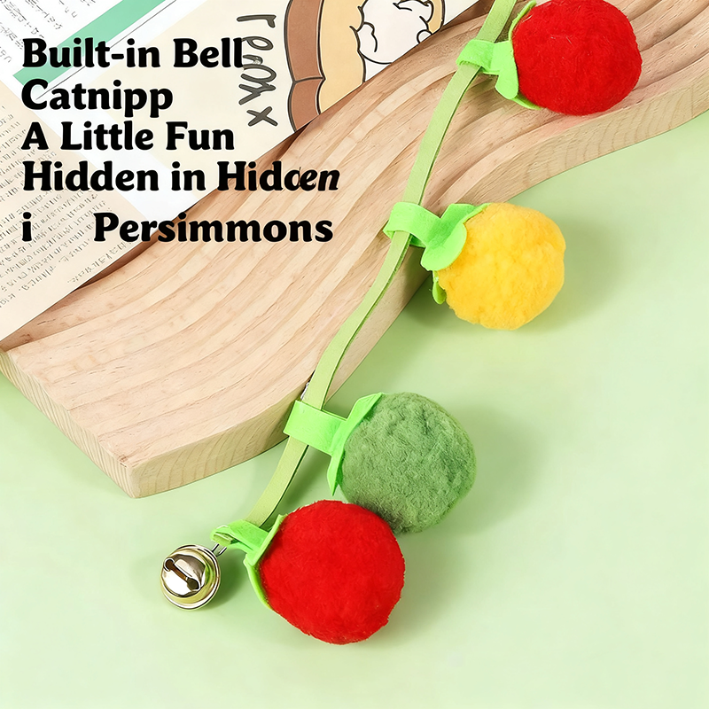 Cat Teaser Wand String Tomato  - Catnip Toys review and price